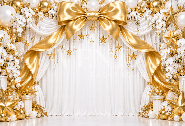Fabric Photography Background New Year / Backdrop 8932
