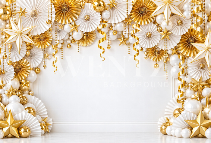Fabric Photography Background New Year / Backdrop 8933