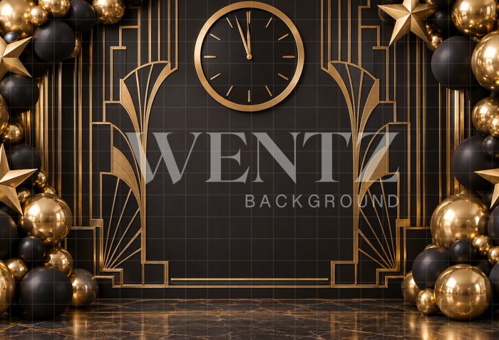 Fabric Photography Background New Year / Backdrop 8934