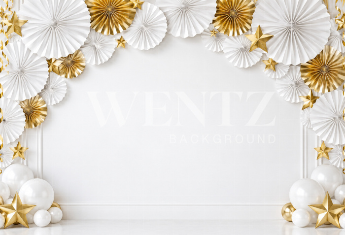 Fabric Photography Background New Year / Backdrop 8936