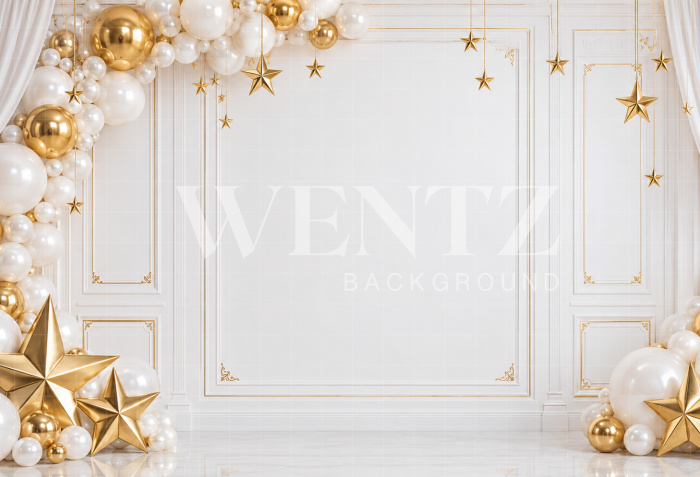 Fabric Photography Background New Year / Backdrop 8939