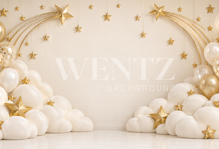 Fabric Photography Background New Year / Backdrop 8942