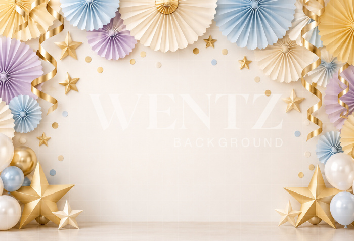 Fabric Photography Background New Year / Backdrop 8944