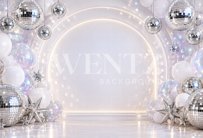 Fabric Photography Background New Year / Backdrop 8945