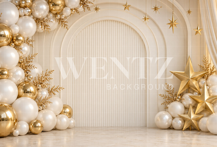 Fabric Photography Background New Year / Backdrop 8947