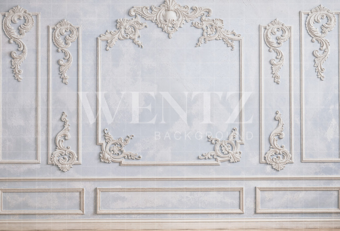 Fabric Photography Background  Mother's Day Boiserie / Backdrop 8254