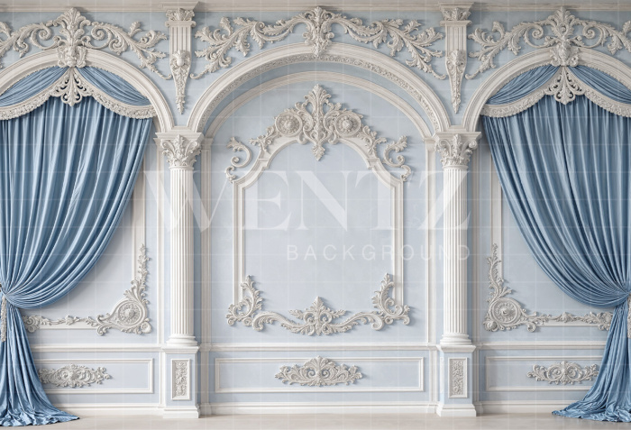 Fabric Photography Background  Mother's Day Boiserie / Backdrop 8255