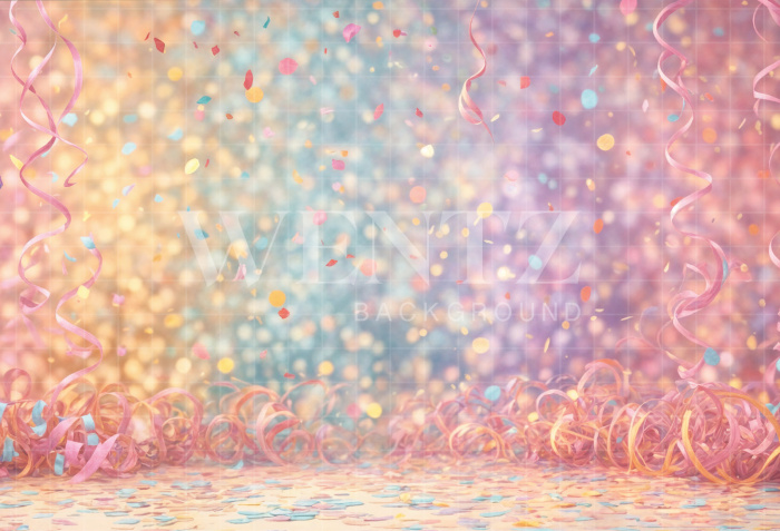 Fabric Photography Background Carnival / Backdrop 8096