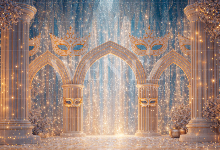 Fabric Photography Background Carnival / Backdrop 8104