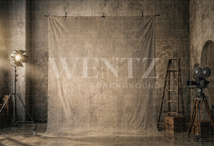Fabric Photography Background Father's Day Cinema / Backdrop 8380
