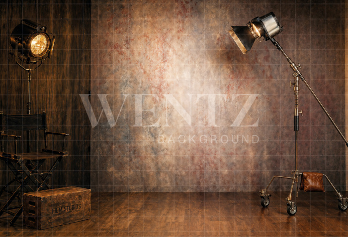Fabric Photography Background Father's Day Cinema / Backdrop 8392