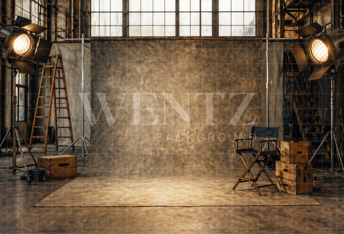 Fabric Photography Background Father's Day Cinema / Backdrop 8399