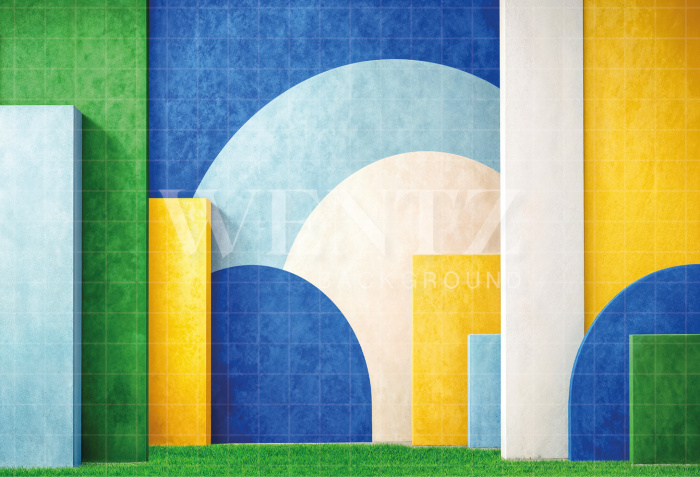 Fabric Photography Background Soccer World Cup / Backdrop 8140