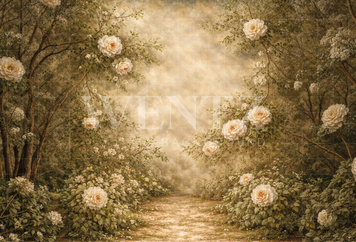 Fabric Photography Background Mother's Day / Backdrop 8242