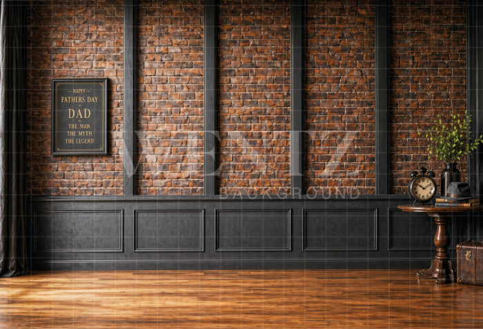 Fabric Photography Background Father's Day / Backdrop 8390