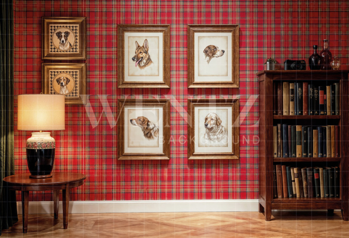 Fabric Photography Background Father's Day / Backdrop 8409