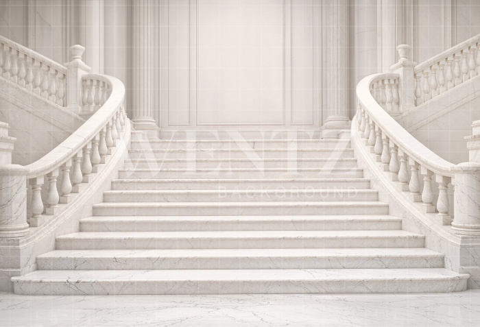 Fabric Photography Background Mother's Day Staircase / Backdrop 8245