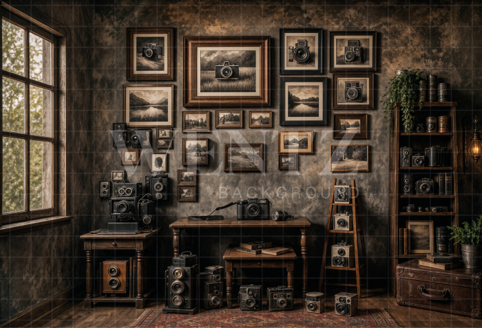 Fabric Photography Background Father's Day Studio / Backdrop 8422