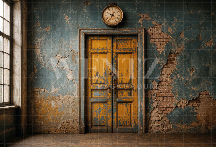 Fabric Photography Background Father's Day Rustic / Backdrop 8416
