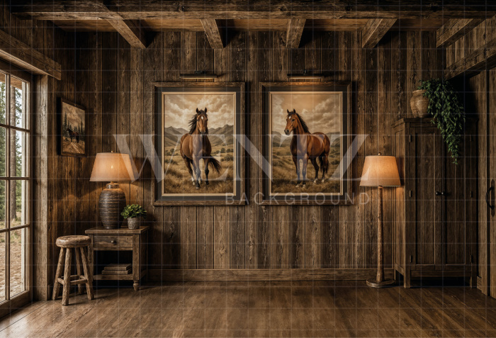 Fabric Photography Background Father's Day Rustic / Backdrop 8423