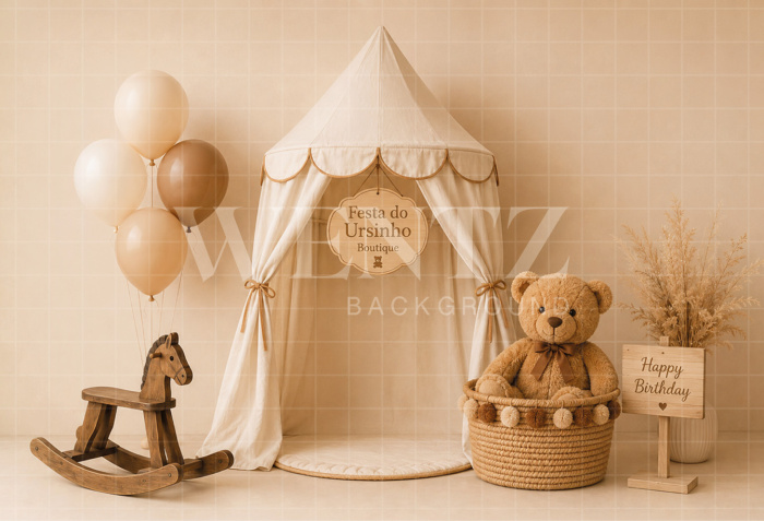 Fabric Photography Background Cake Smash / Backdrop 8679