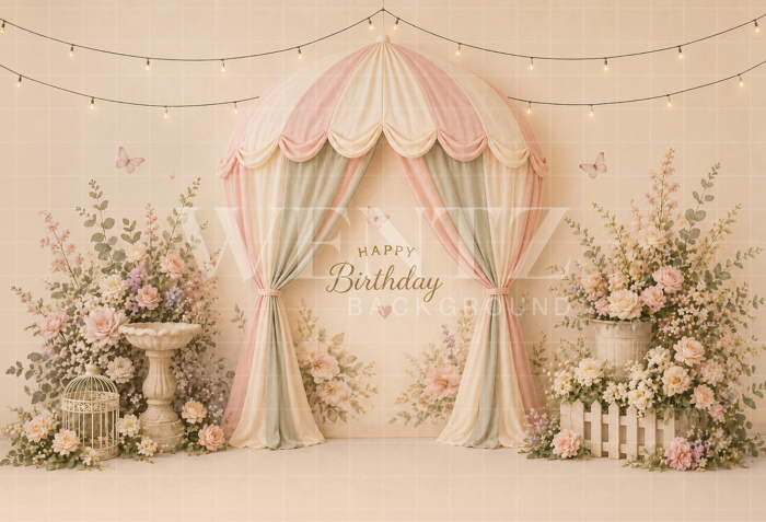Fabric Photography Background Cake Smash / Backdrop 8770