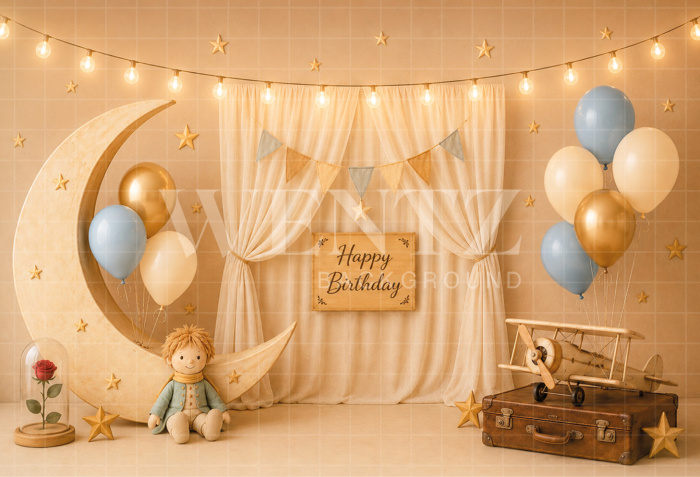 Fabric Photography Background The Little Prince Cake Smash / Backdrop 8685