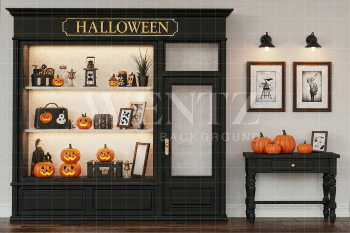 Fabric Photography Background Halloween / Backdrop 7633
