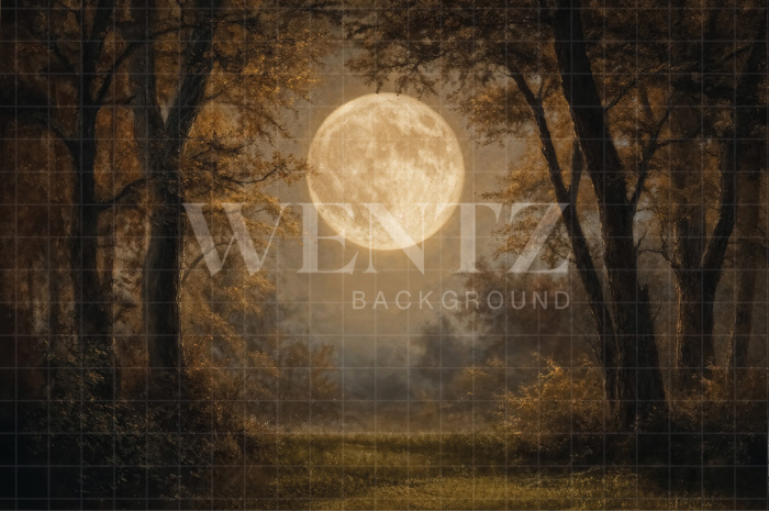 Fabric Photography Background Halloween / Backdrop 7637