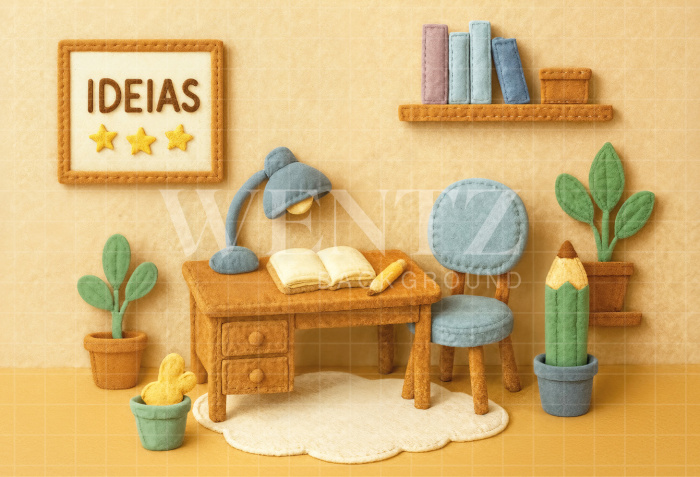 Fabric Photography Background Office / Backdrop 7206