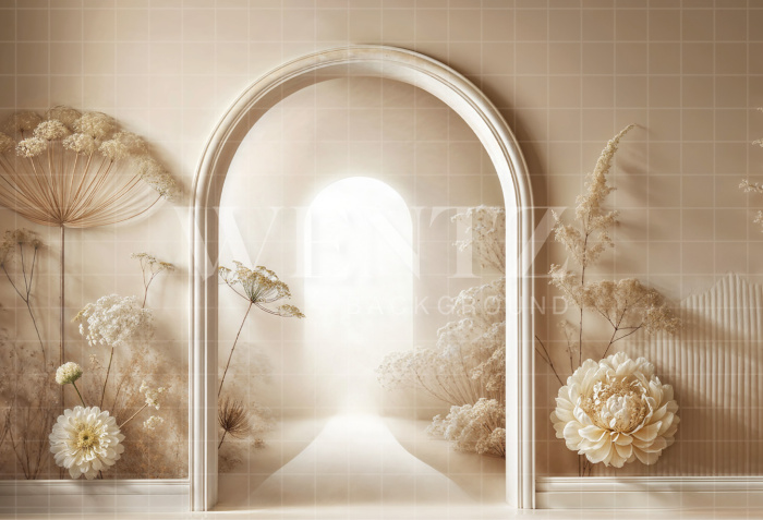 Fabric Photography Background Mother's Day Arch / Backdrop 6847