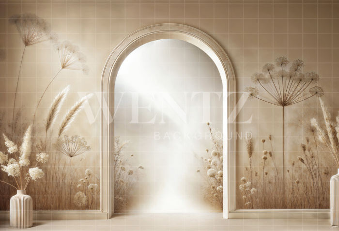 Fabric Photography Background Mother's Day Arch / Backdrop 6848