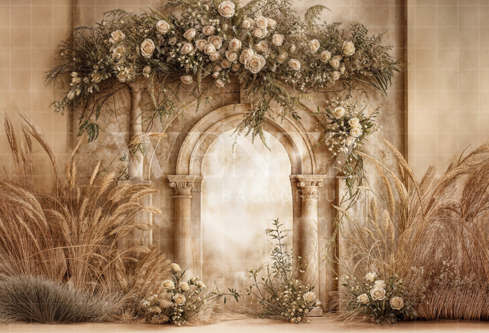 Fabric Photography Background Mother's Day Arch / Backdrop 6922