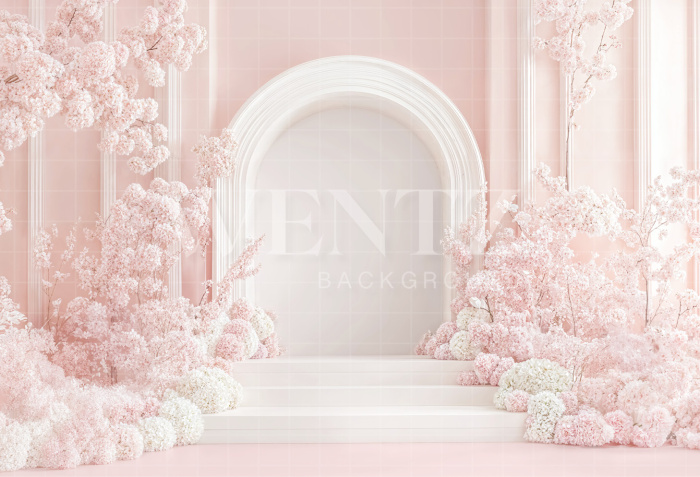 Fabric Photography Background Mother's Day Arch / Backdrop 6923