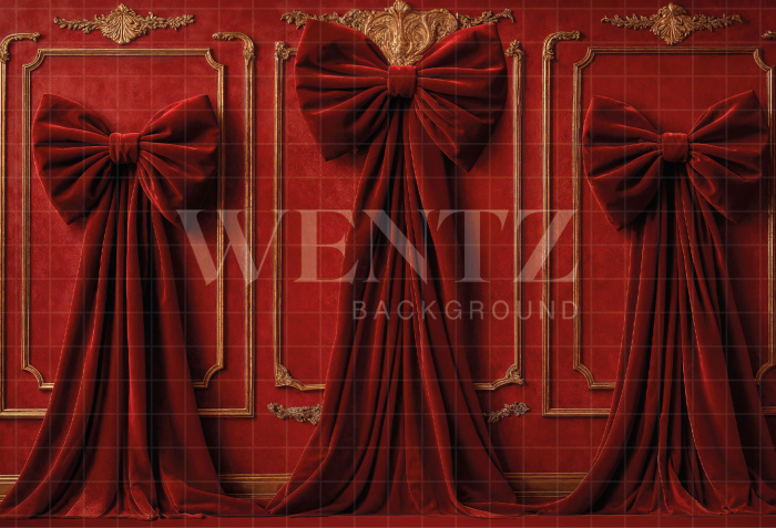Fabric Photography Background Christmas / Backdrop 7370
