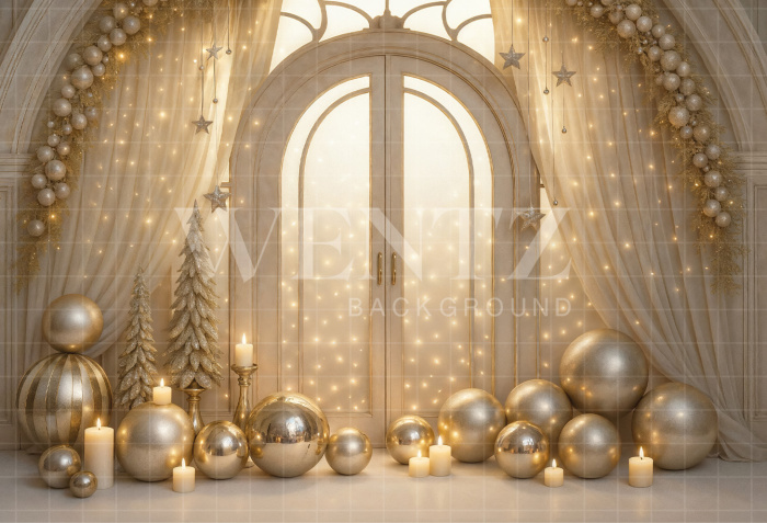 Fabric Photography Background New Year / Backdrop 7484