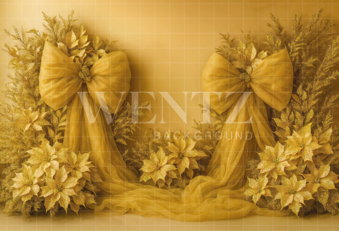 Fabric Photography Background Christmas / Backdrop 7488