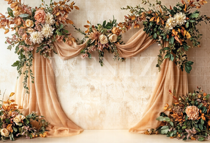 Fabric Photography Background Fall / Backdrop 7028