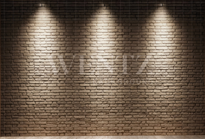 Fabric Photography Background Father's Day Brick Wall / Backdrop 7263