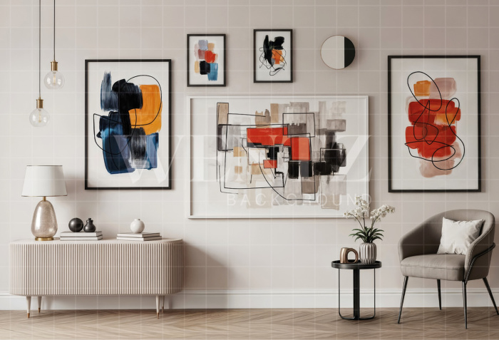 Fabric Photography Background Father's Day Room / Backdrop 7312