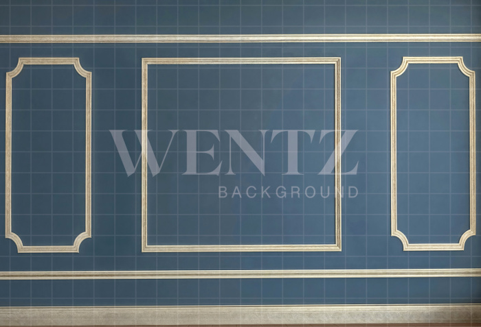 Fabric Photography Background Boiserie Father's Day / Backdrop 7118