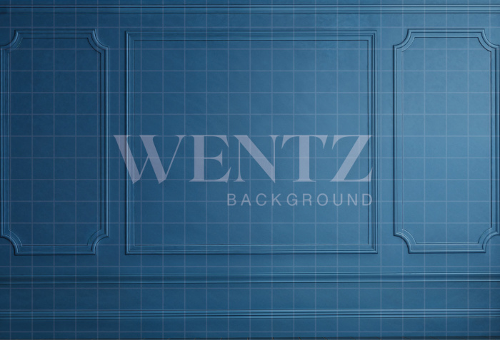 Fabric Photography Background Boiserie Father's Day / Backdrop 7123