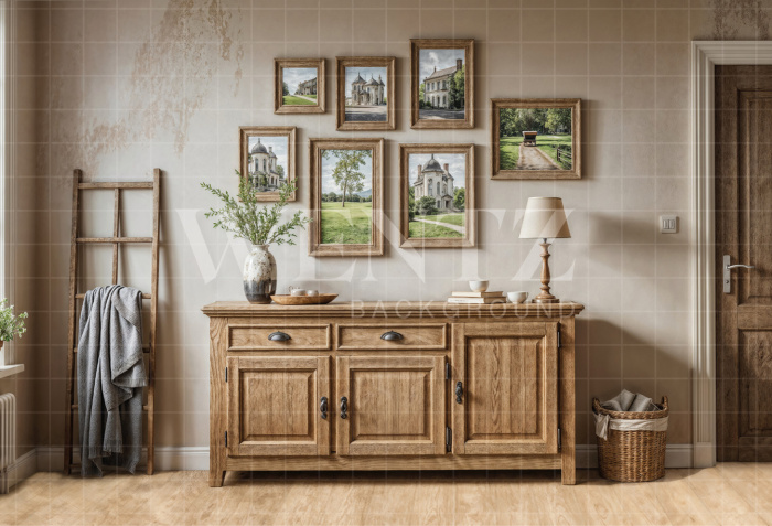 Fabric Photography Background Father's Day / Backdrop 7260