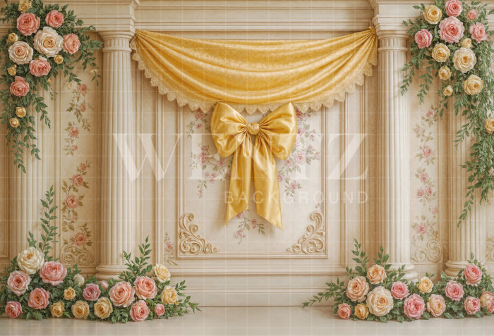 Fabric Photography Background Easter / Backdrop 7956