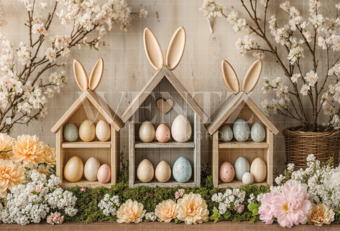 Fabric Photography Background Easter / Backdrop 7980