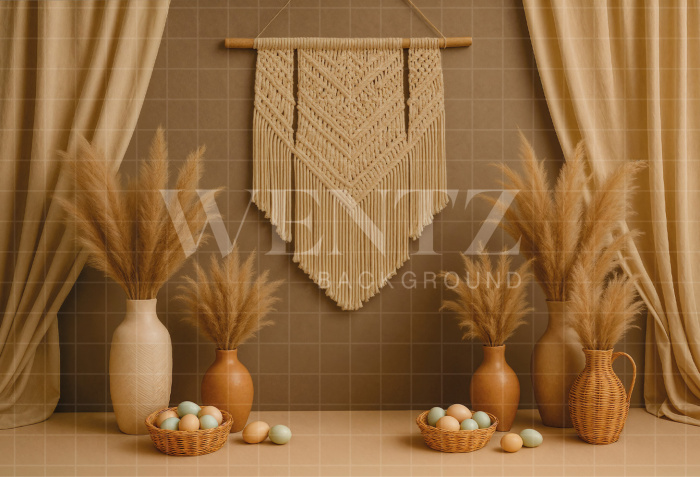 Fabric Photography Background Easter / Backdrop 7999