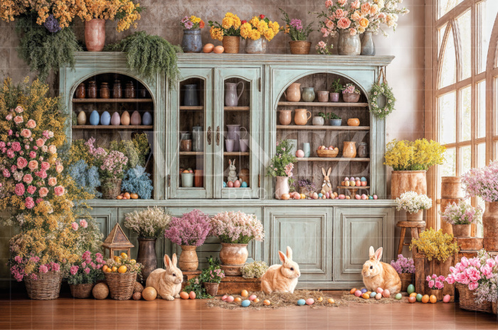 Fabric Photography Background Easter / Backdrop 7991