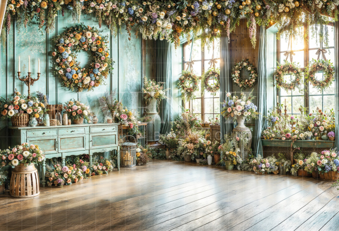 Fabric Photography Background Easter / Backdrop 6662