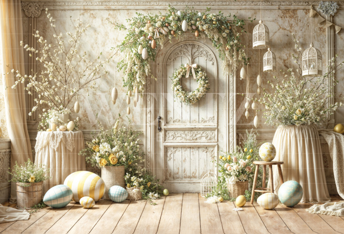 Fabric Photography Background Easter / Backdrop 6741