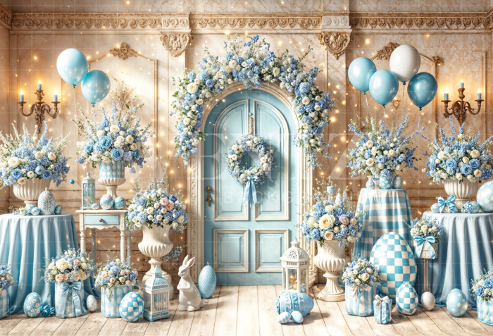 Fabric Photography Background Easter / Backdrop 6755